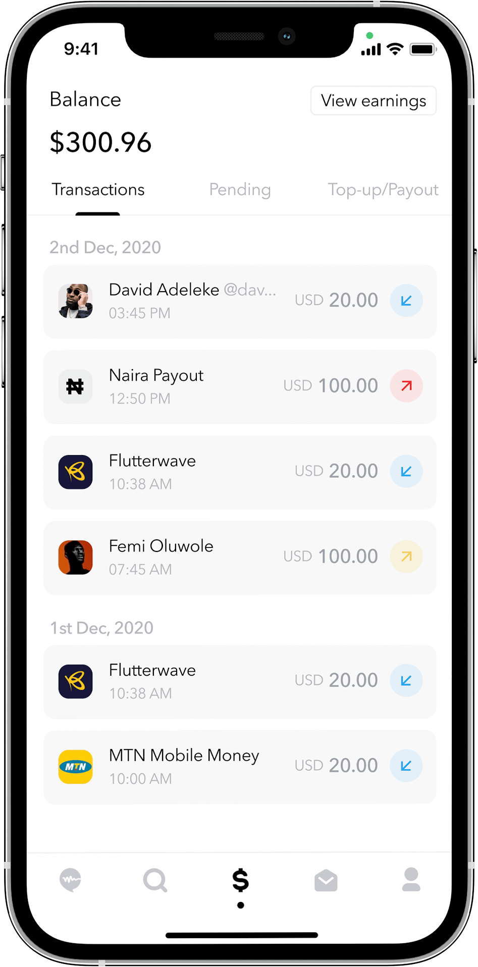 Onboarding screen for influencer feature